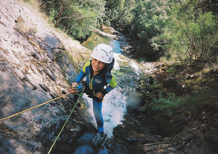 Canyoning in Potes for children