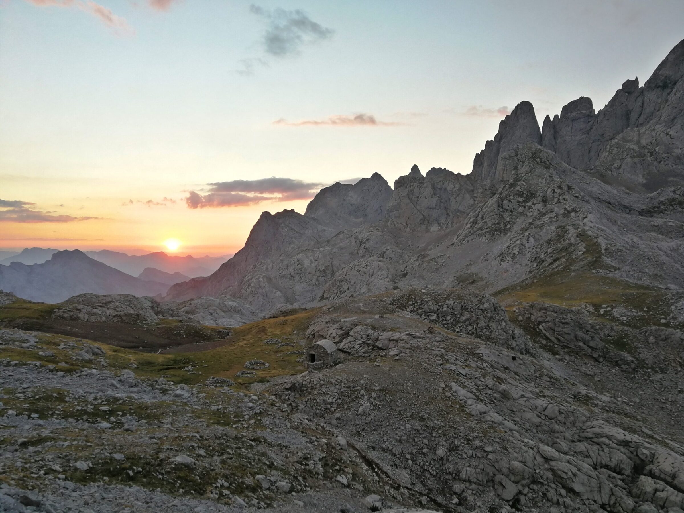 Refugio de Vega Huerta en Peña Santa