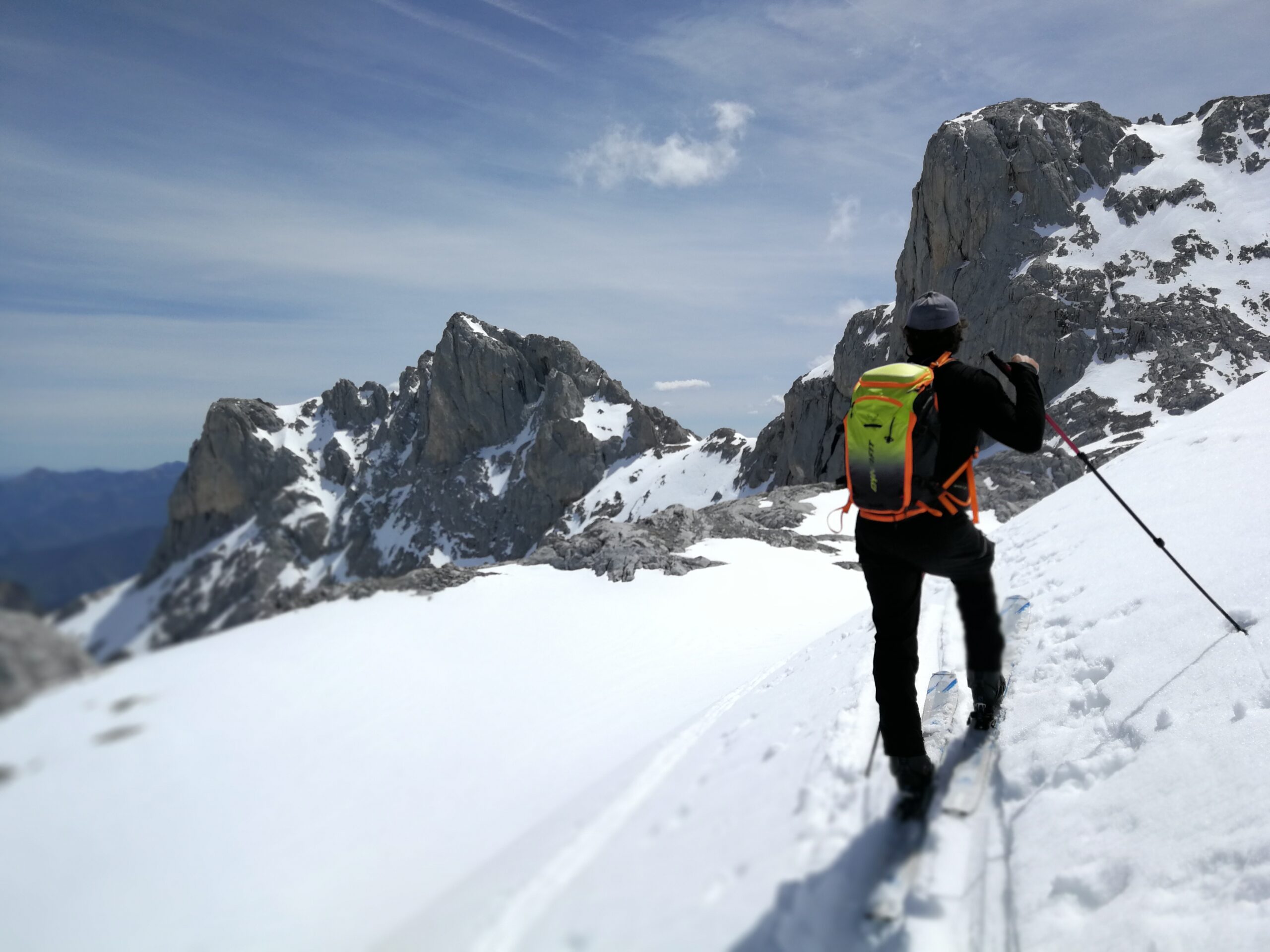 Esquí de montaña con Jesús