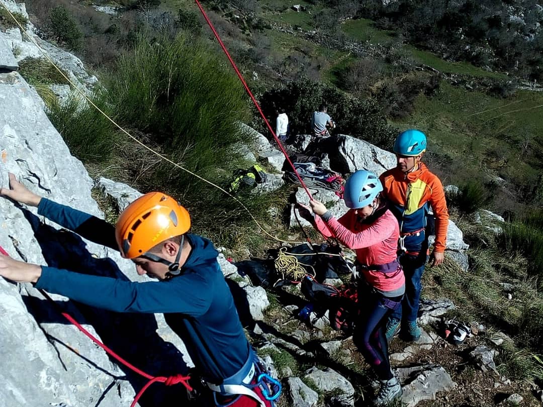Climbing in Cantabria