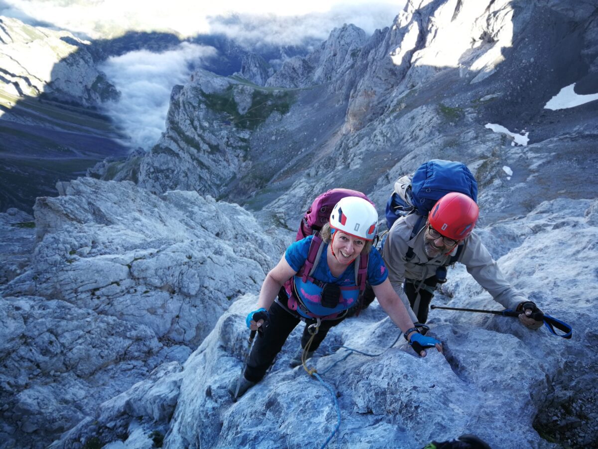 Ascensión al Llambrión en Picos de Europa