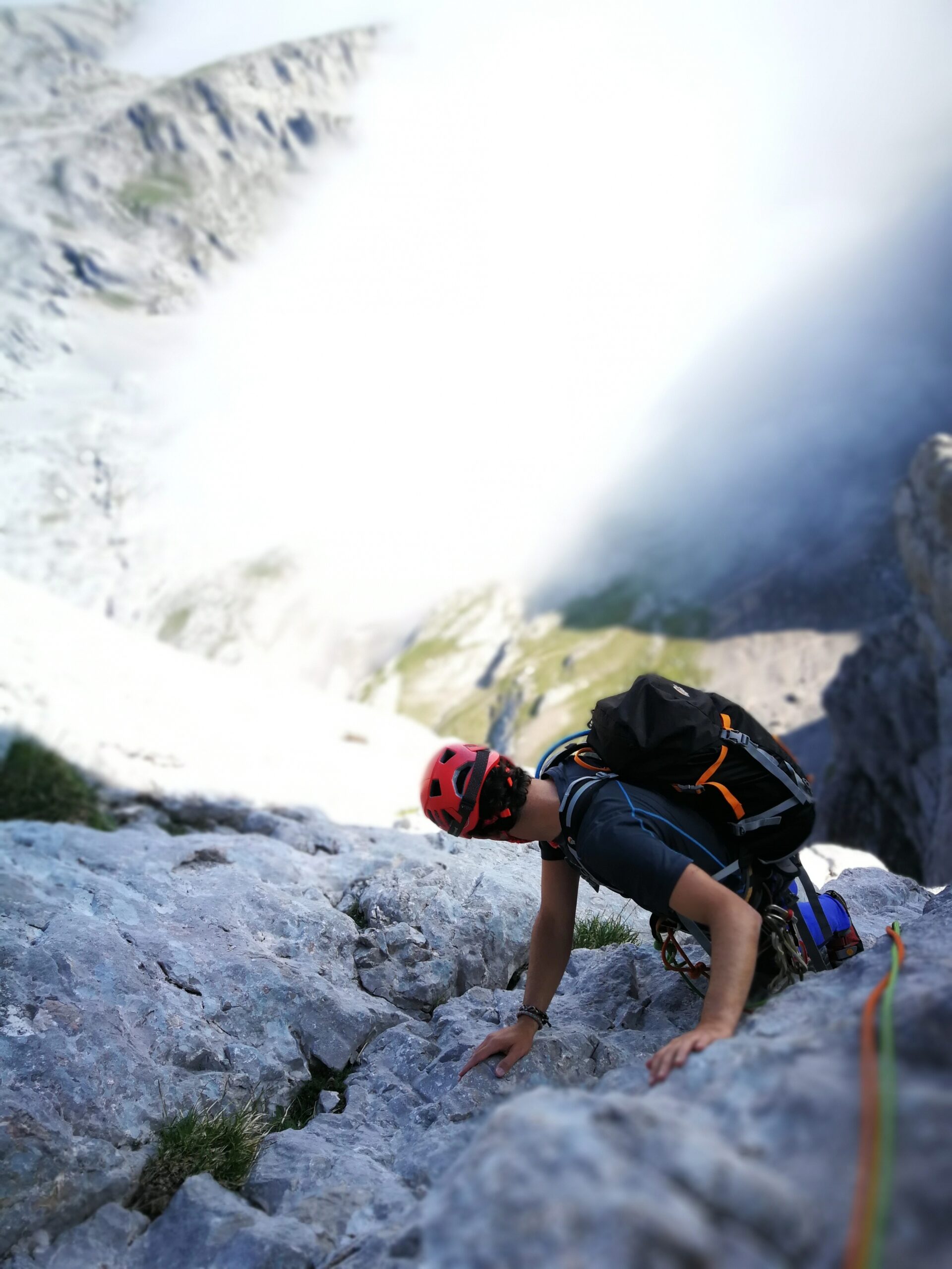 Vía Pidal Cainejo Cara Norte del Naranjo de Bulnes