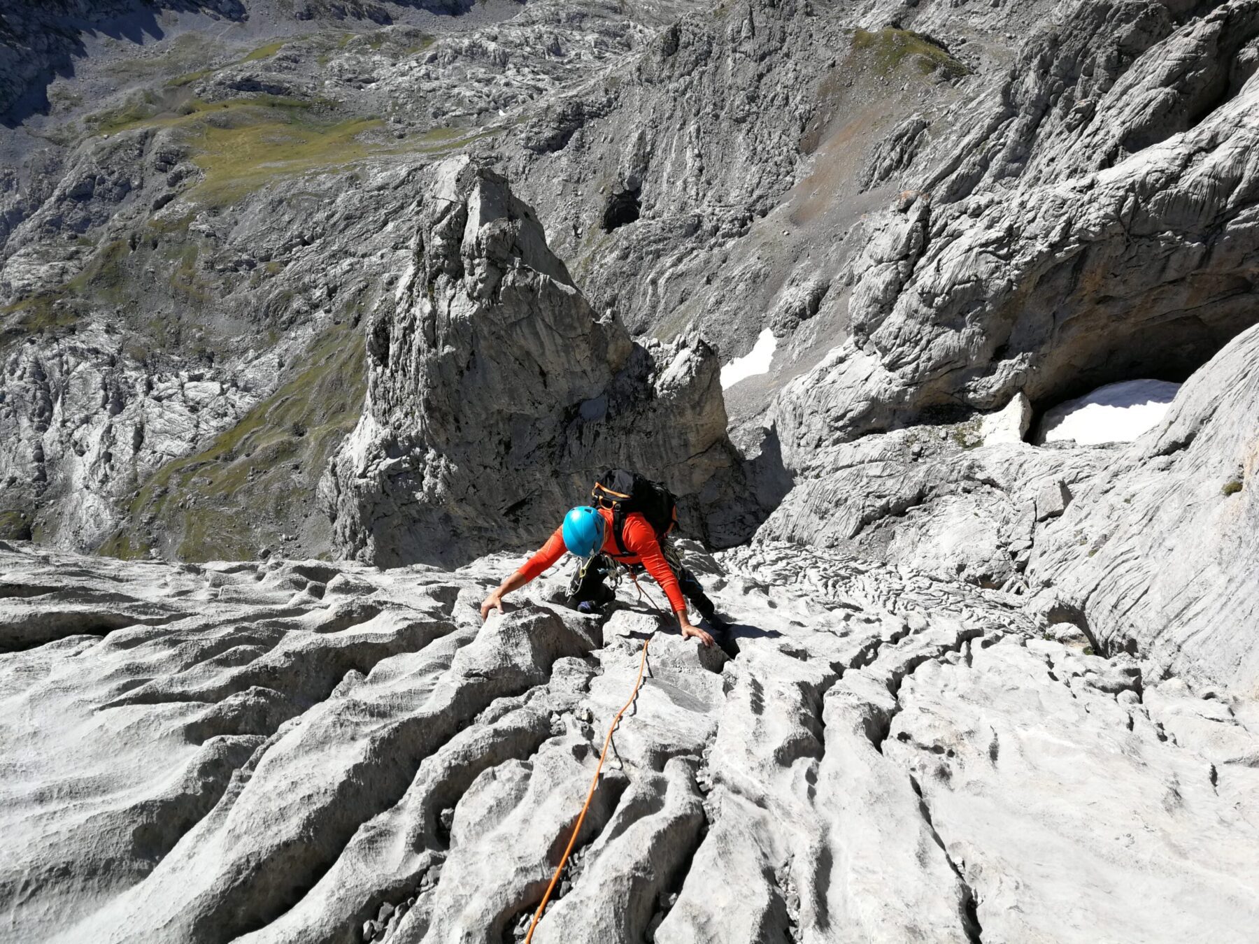guided climb picos de europa