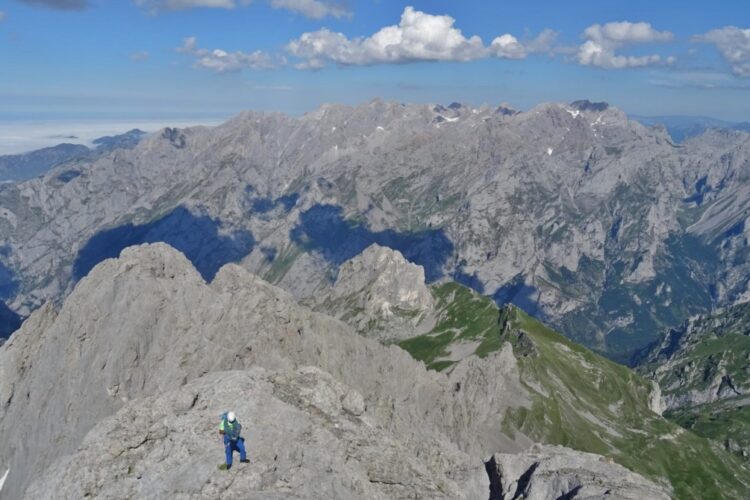 Guía de escalada en Picos de Europa