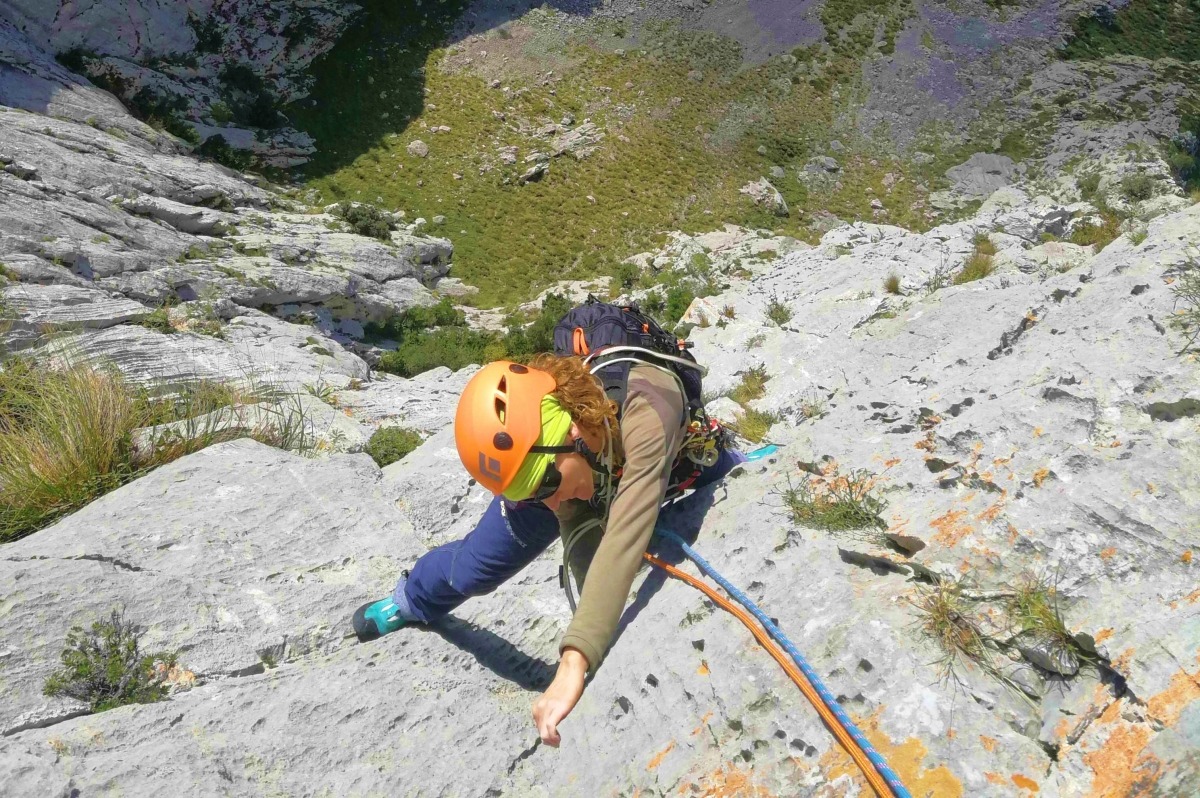 Pilar de la Hermida escalada