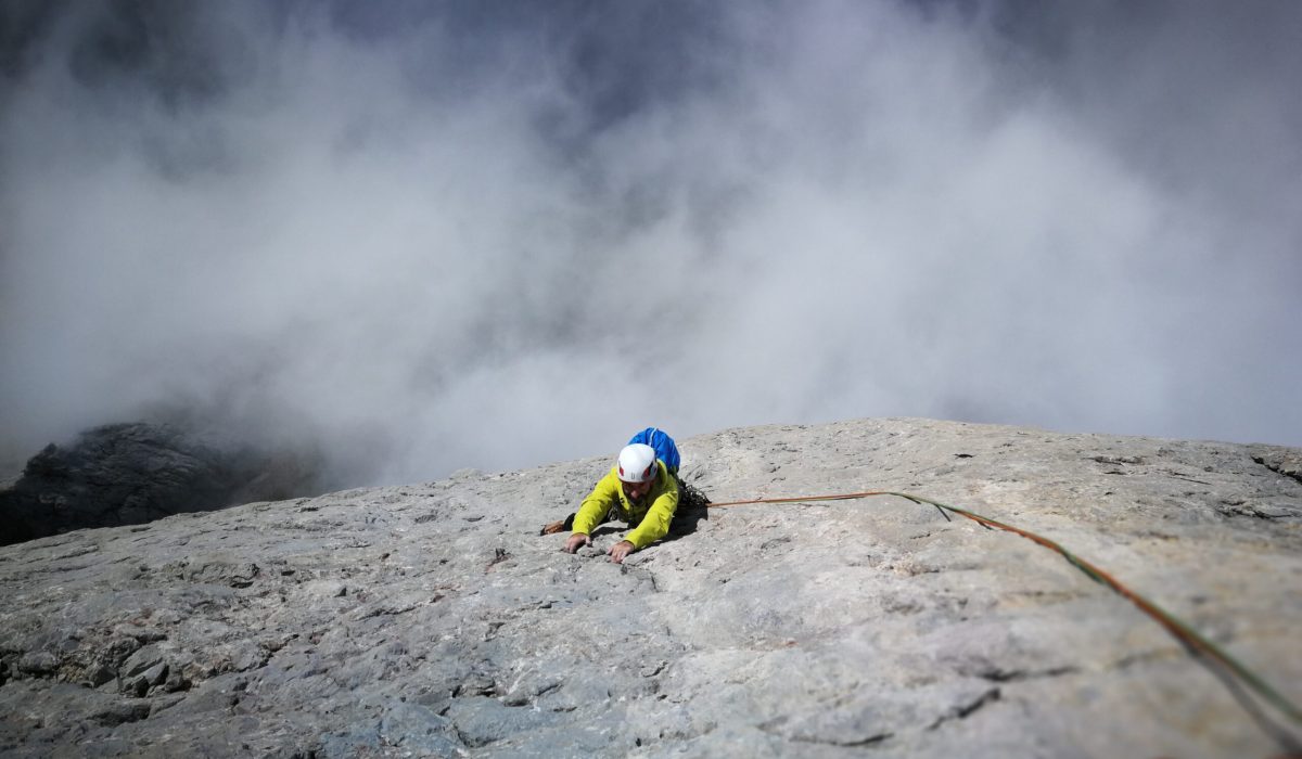 Vía Murciana en la Cara Oeste del Naranjo de Bulnes.