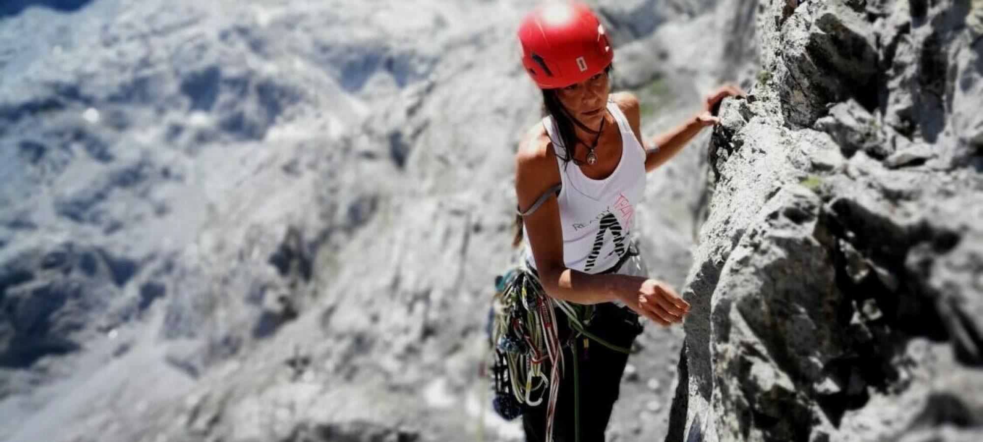 Vía Maraya en Horcados Rojos escalada guia picos de europa