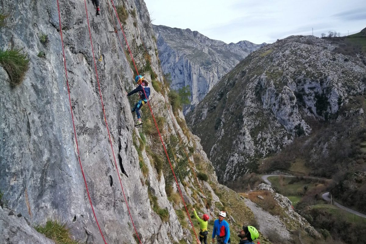 Iniciación al mundo de la escalada