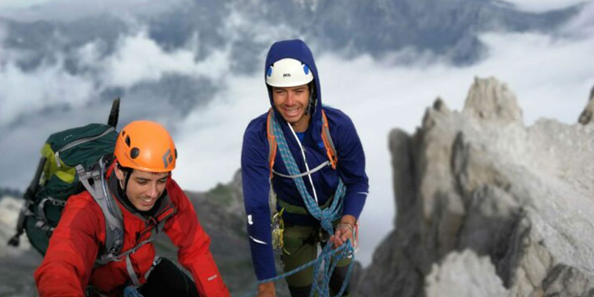 Escalada con guia en Picos de Europa