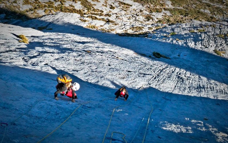 Conjura de los Fatos escalada en Fresnidiello