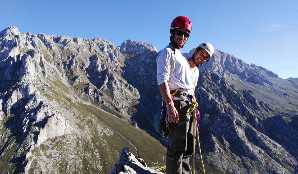 Cumbre Fresnidiello escalada