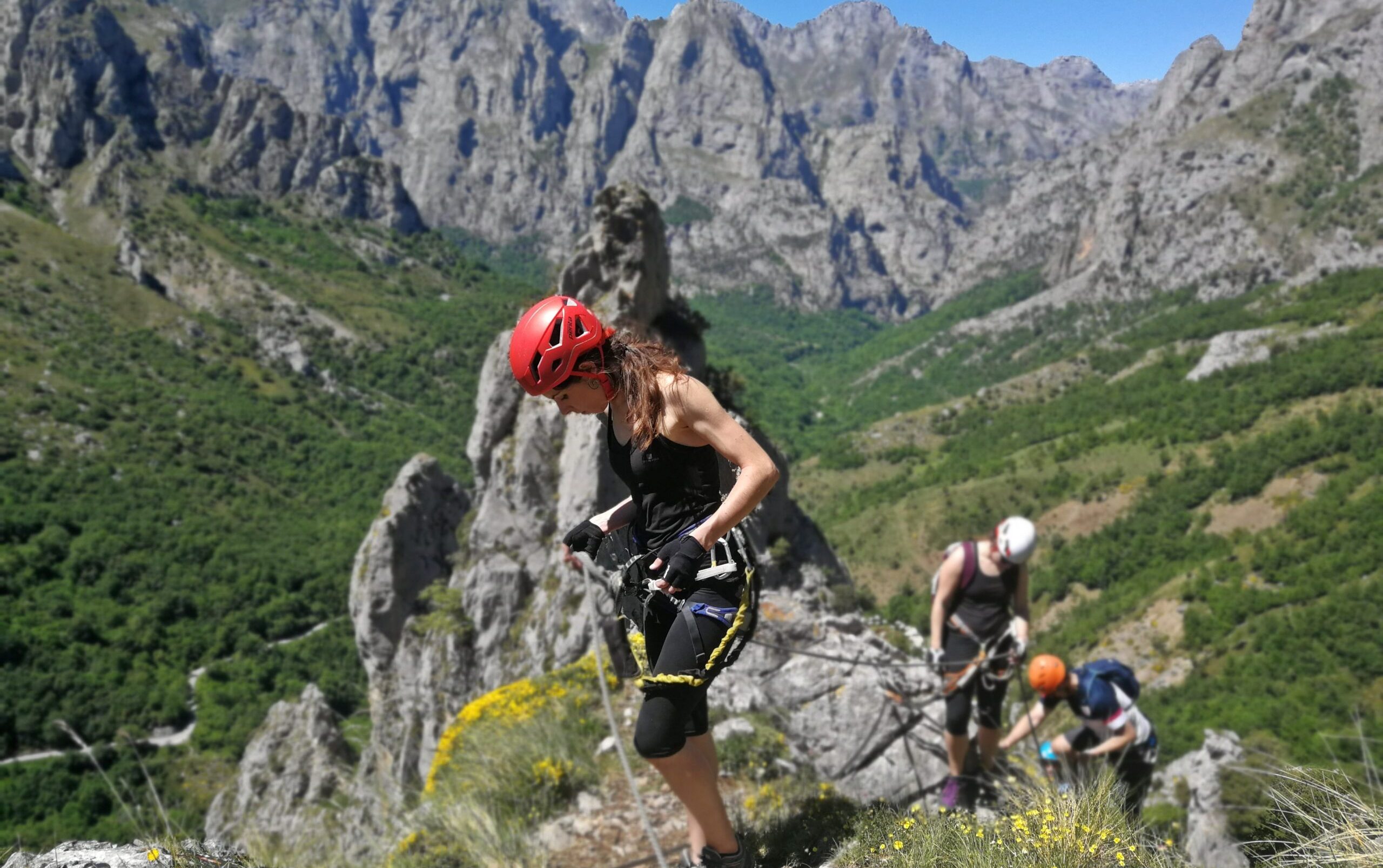 Vía ferrata de Valdeón via ferrata Picos de Europa